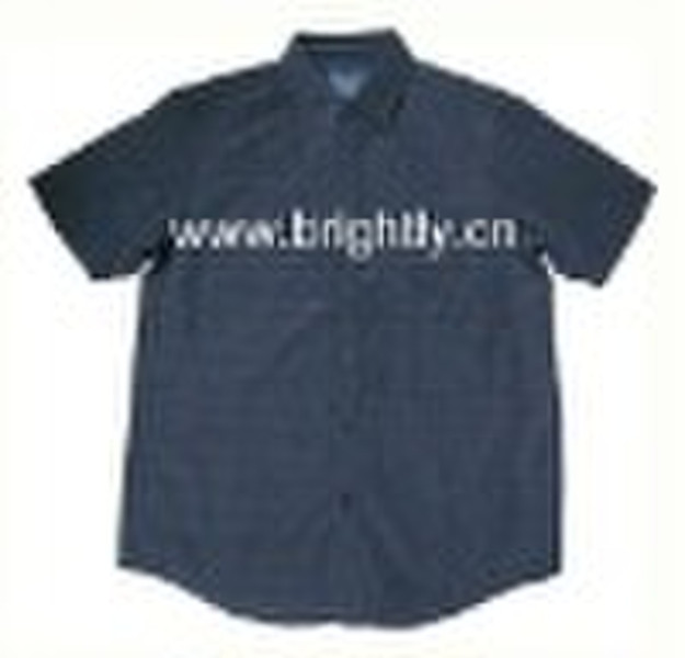 Men's short sleeve dress shirt