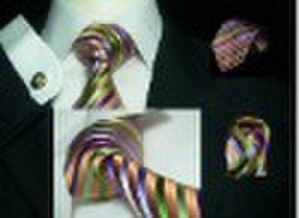 100% pure woven silk necktie