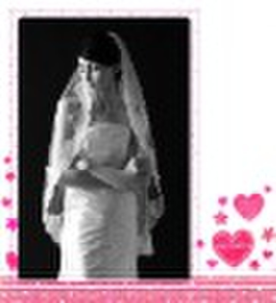 2011 High Fashion Long One Layer Lace Bridal Veil