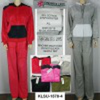 Stock Ladies Velour Track Suits