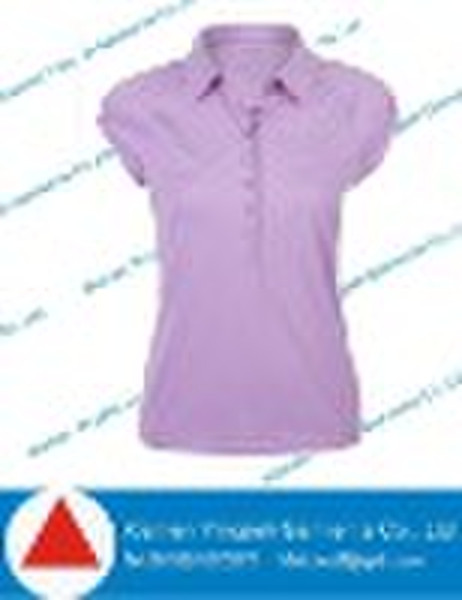 polyester/spandex  tennis shirt