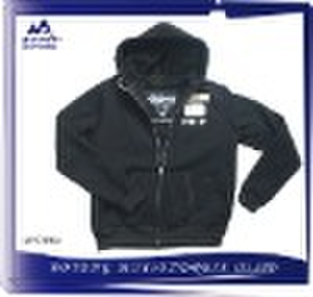 black knitted mens cotton jacket