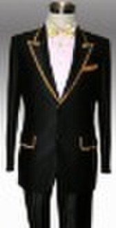 Men's Suits with lapel binding