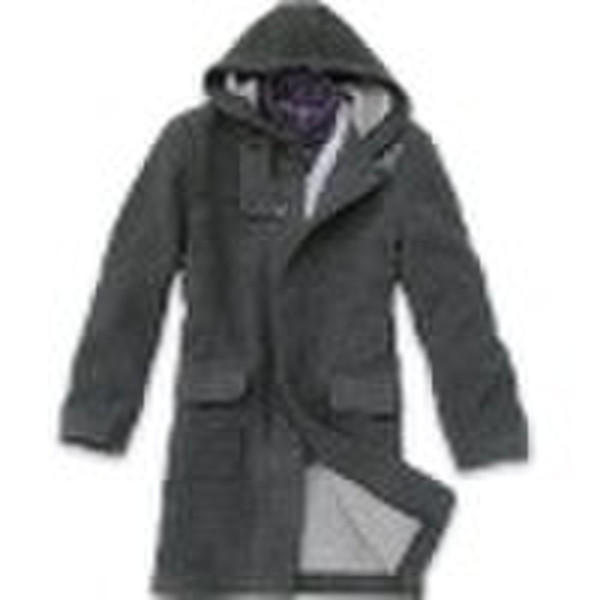 Men's Wool Coat with hood