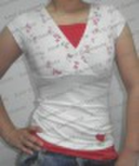 (code: 100343) Ladies cap sleeve top