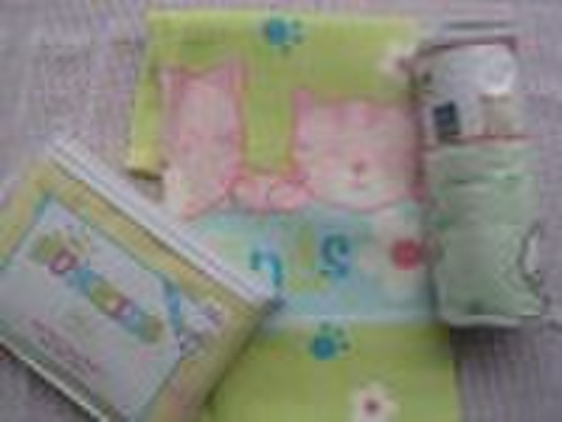 Baby Cotton Brushed Printed Blanket