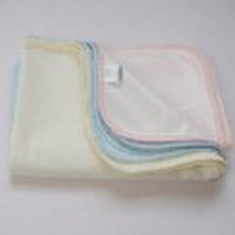 baby blanket with PEVA water proof layer