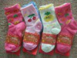 96N cute baby girls socks