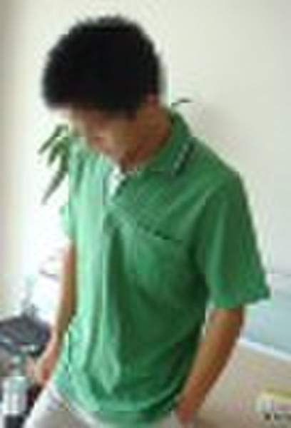 Pique Cotton Polo T-Shirt with Pocket from Chinese