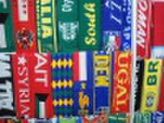 Acryl Football Strick scarf-- Bestpreis