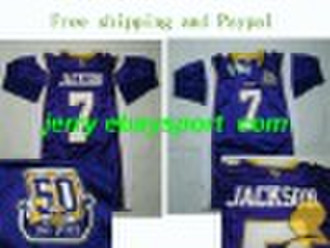 Retail Wholesale football  Minnesota Vikings #7 Tr