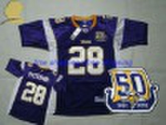 Wholesale retail throwback football jersey Vikings