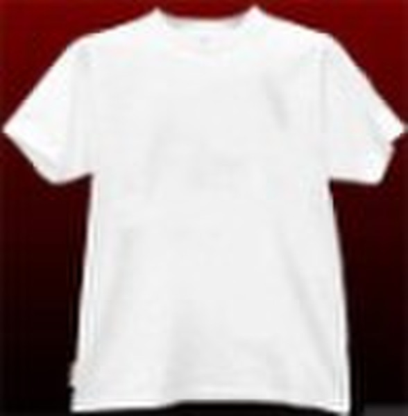 men's white plain t-shirt for export