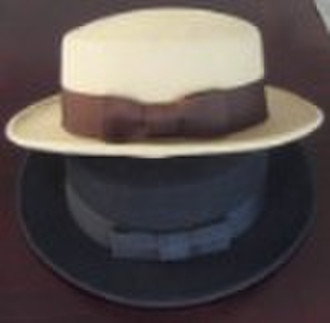 100%羊毛的高质量的毡帽/韩国成年人的帽子