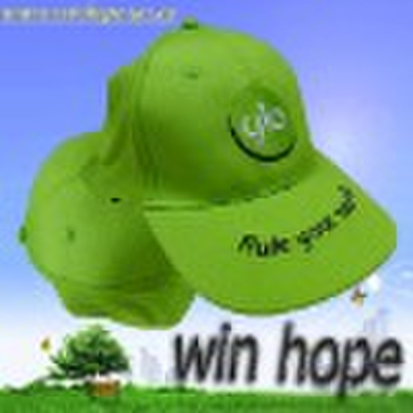 Green  Embroidered Cap