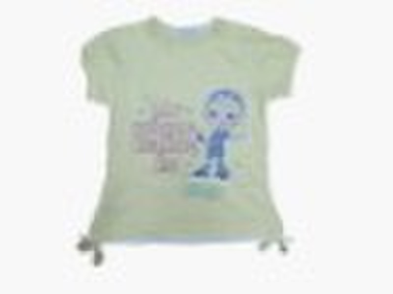 35%cotton65%polyester knitted children's T-shi