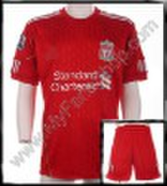 Wholesale 10-11 Liverpool home soccer shirt