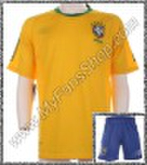 10-11 Brazil home Soccer kits