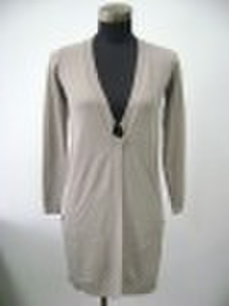 ladies'knitted cardigan sweater