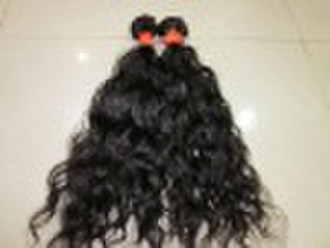 human hair weft for hair extension,free shipping
