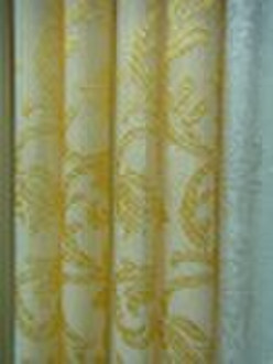 luxury window curtain fabric /Jacquard curtain fab