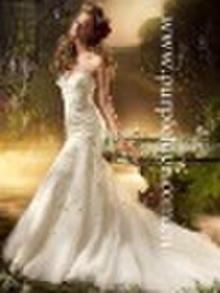 wd-yt19  newest style bridal wedding dress