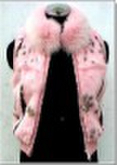 Ladies rabbit fur vest