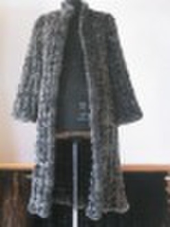 knitted rabbit fur coat [162]