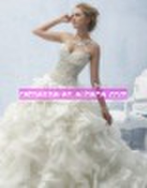 2010 New Arrival High Quality Organza Ball Gown Br