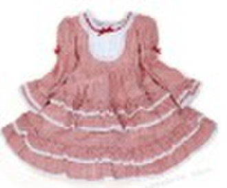 child garment with long sleeves and embroider for