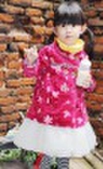 children coat for autumn and spring  made with cot