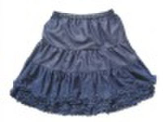 lady's mesh short skirt