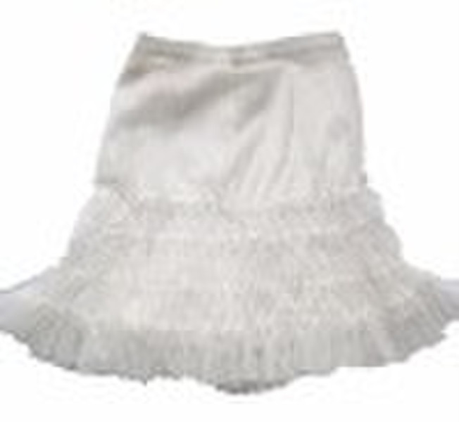 lady mesh short skirt
