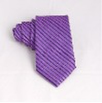 Microfiber polyester woven necktie