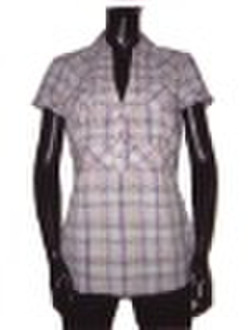 100% cotton Ladies' waist shirt