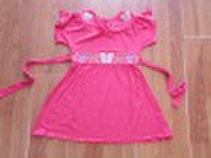 Girl's Butterfly Short Dress