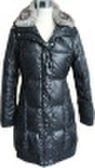 women winter fashion feather coat