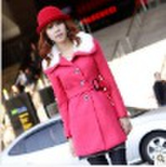 2010 Winter new style slim fit wool outwear coat