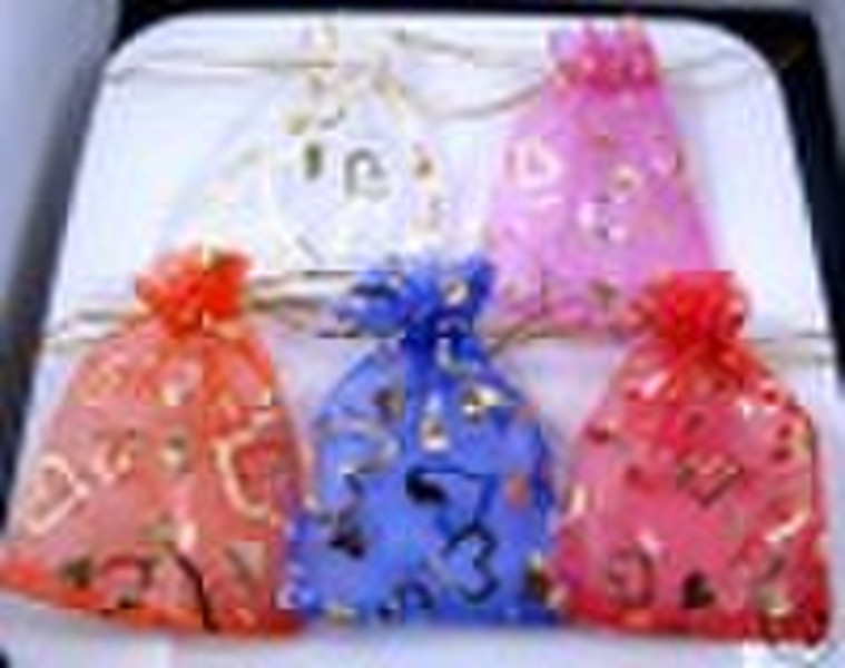 10x14CM pouch Organza gift Bags Wedding bags