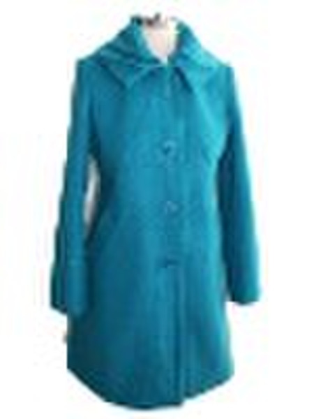 Fashion lady fake wool coat