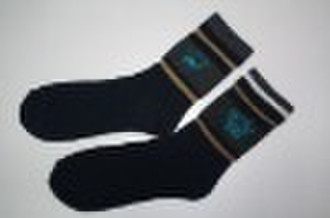 men's full terry cotton socks