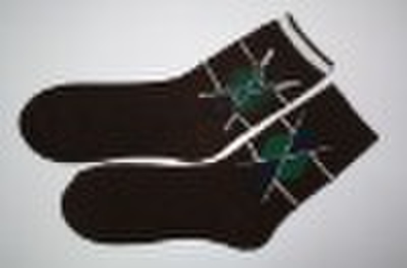 men's winter terry cotton socks