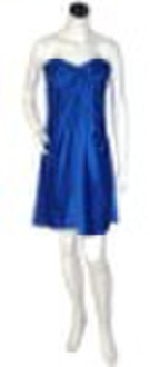 100% Polyester Satin-Kleid