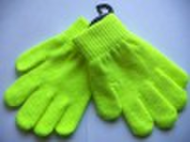 solid cotton glove