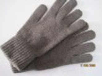 woolen knitting glove