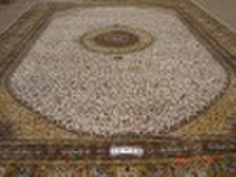 large size handmade silk carpet,persian silk carpe