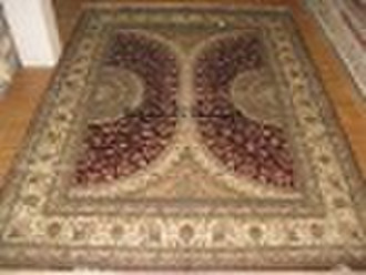 handmade silk floor carpet