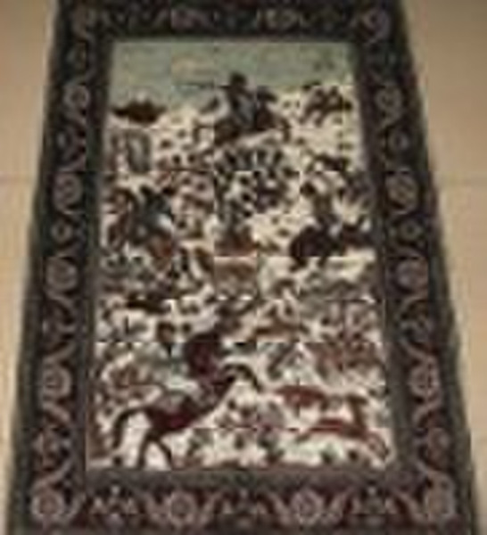 handmade silk carpet,persian silk carpet