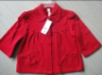 Girls' knitting jacket stock,