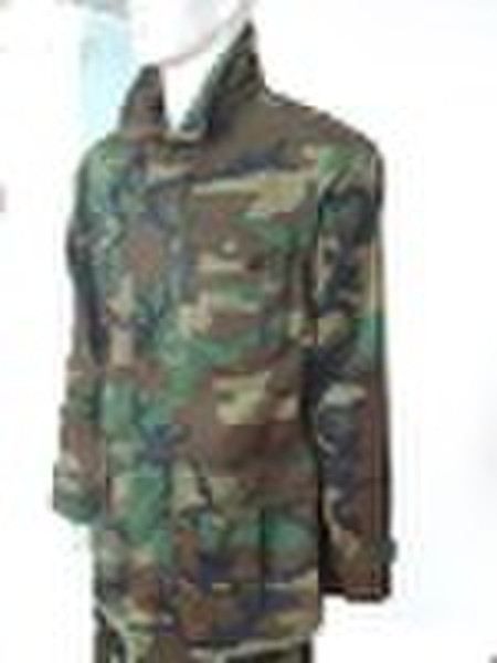 military uniform and camouflage uniform